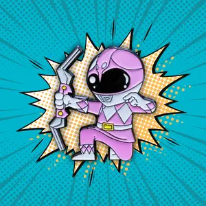 Pink Ranger Enamel Pin