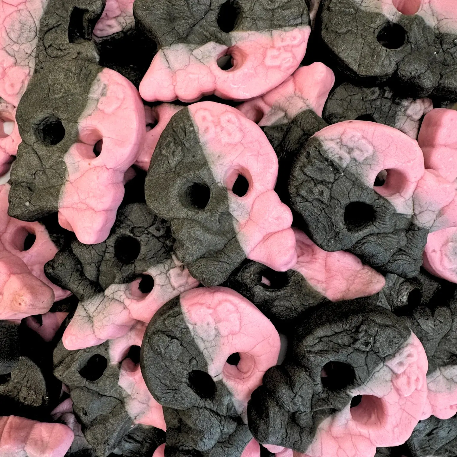 BUBS Raspberry Salty Licorice Skull Bag