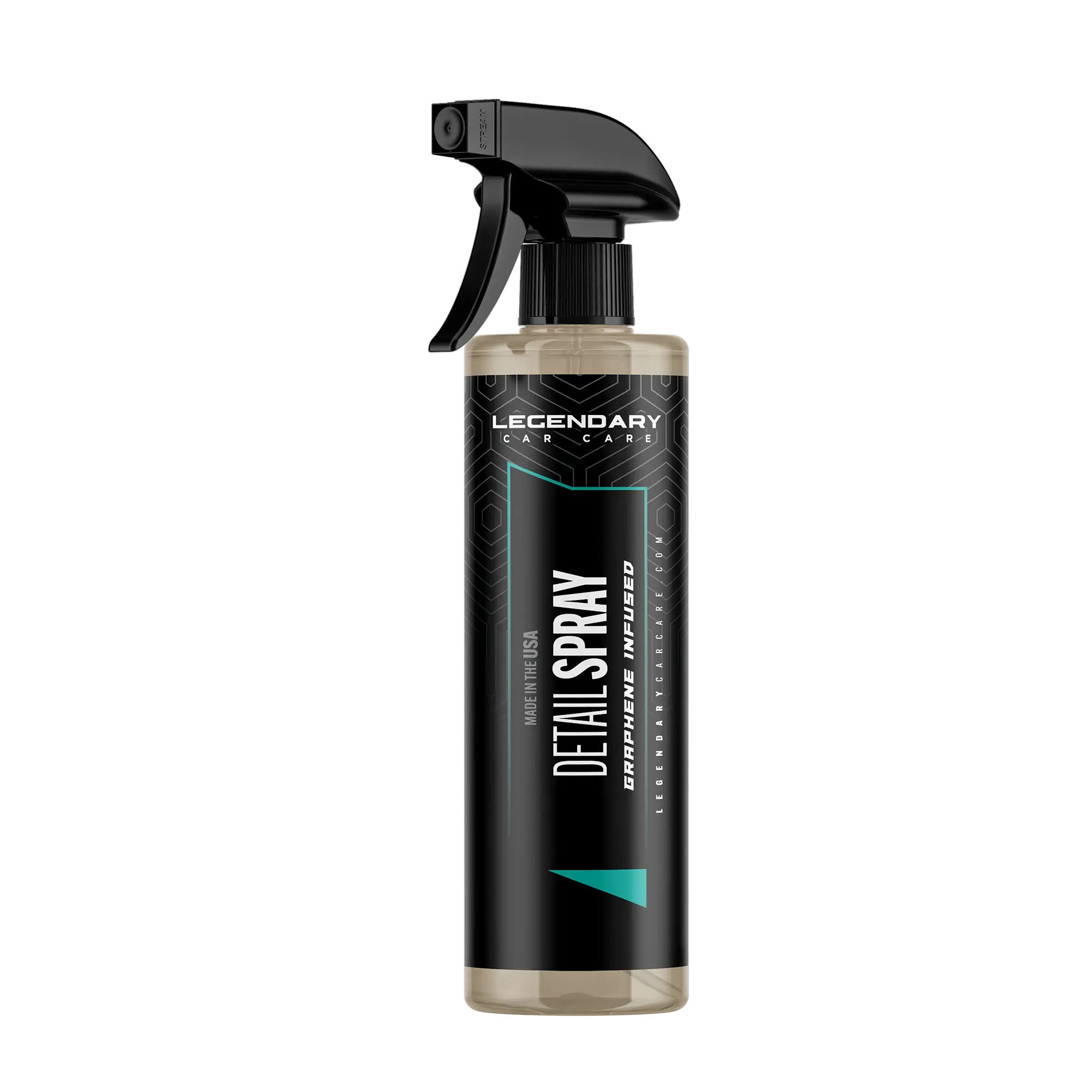 Legendary Graphene Detail Spray, Automotive Detailing Products with High Shine, Bead & Repel, Long Hydro Shield, Paint/Wheel Ready Sealant Booster