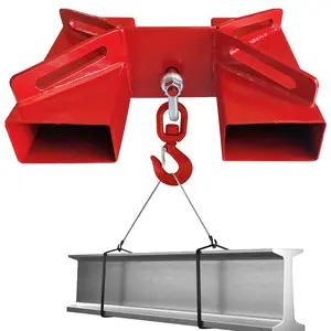 【GARVEE】Forklift Lifting Hook 3T, 6600 LBS Load Capacity Forklift Lifting Hoist with Swivel Hook and 2 Large L-Fixing Bolts