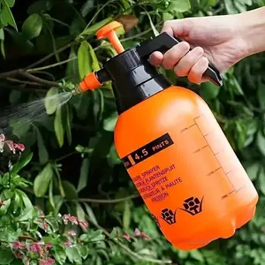 2L High-Pressure Air Sprayer, Handheld Garden Watering Can, Adjustable Nozzle, Ideal for Lawn, Flowers, Home Cleaning, Garden Watering Sprinkler, Outdoor Water Sprinkler