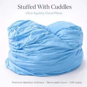 Kids Comfort Cloud Pillow for Daycare & Travel | Soft Bamboo Sensory Nap Pillow for Toddlers & Preschool