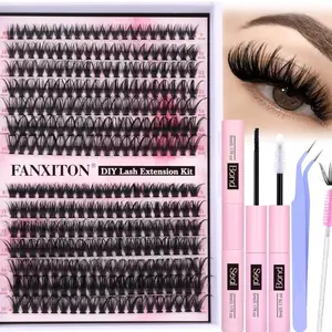 DIY Lash Extension Kit for Volume and Length - 40D+50D D - FANXITON