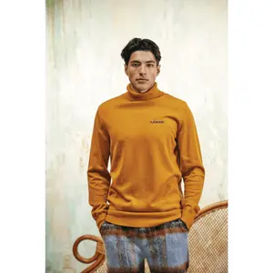 "PRESTANZA" TURTLE NECK TEE FRESH ORANGE