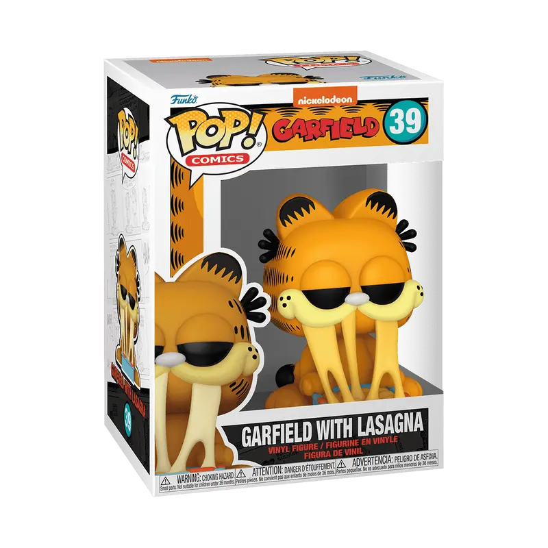 Funko Pop! Comics: Garfield with Lasagna Pan #39 Collectible Pop Vinyl Figure