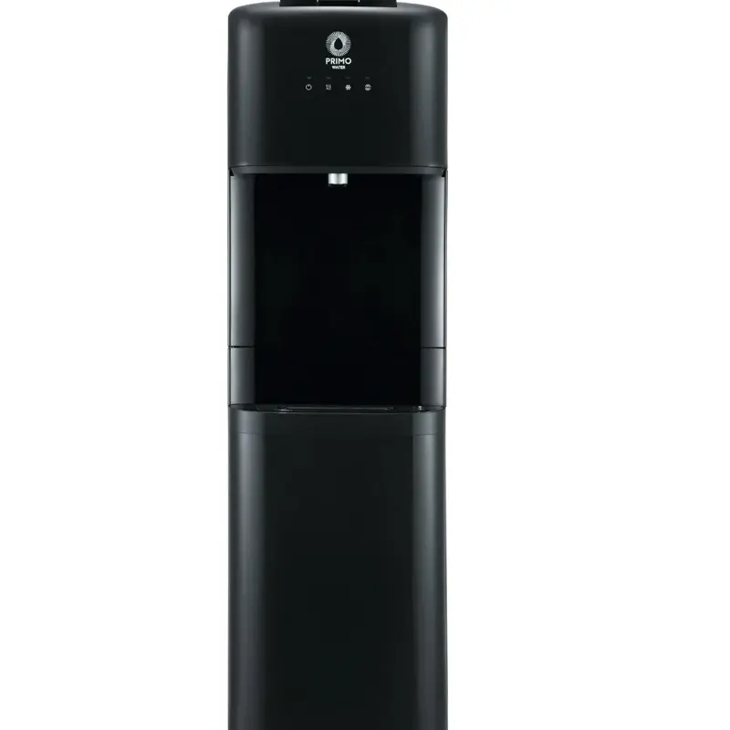Primo Water Black Bottom Load Classic Hot and Cold 2 Temp Water Dispenser with High Dispensing Area for Efficient Water Delivery