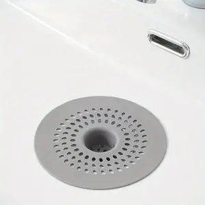 1PC Circular sink, silicone floor drain cover, Drain Protector, bathroom drain outlet to prevent hair blockage, bathroom sewer filter screen, Bathroom Accessories