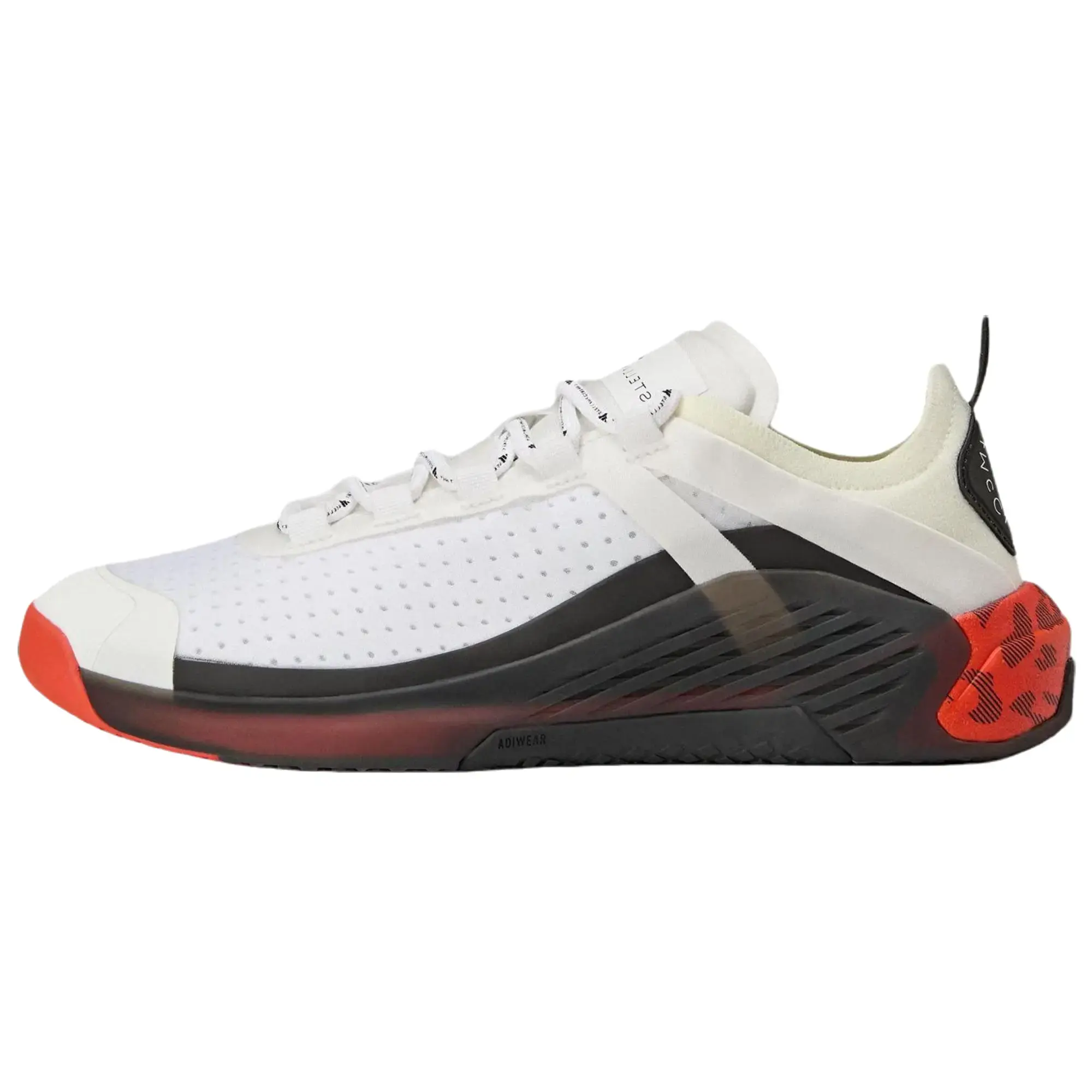 Women's Adidas Dropset 4 'Cloud White-Core Black' Mesh Athletic Trainer - Breathable, Stable Heel Construction, Dual-Density Midsole, Gym Performance, High-Impact Workouts Sports Footwear, Weightlifting