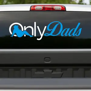 OnlyDads Vinyl Decal Car Truck Sticker Vehicle Exterior Decoration
