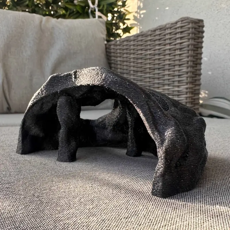 Highly Realistic Rock Fish Cave Decor, Natural Stone Texture, Safe Edges, Stable Substrate, Ideal for Freshwater & Saltwater Tanks, Aquarium Decor, Fish Tank Decorations