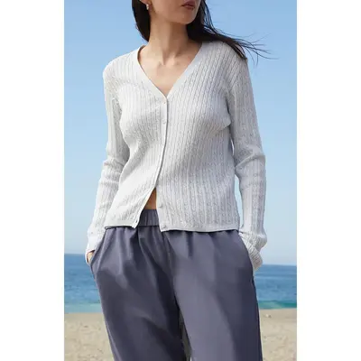 Eyelet Cardigan Athelia Brandy Melville TikTok Shop