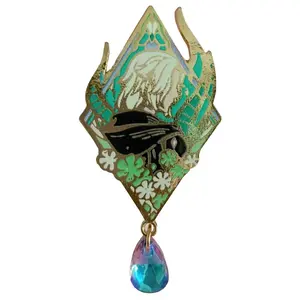 Final Fantasy XIV Hades Emet Selch enamel pin