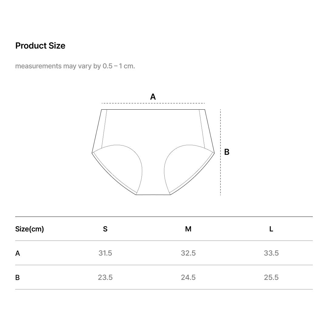 [VERISH] Cool Fit Panty - SIZE UP RECOMMENDED - Seamless No-Show Underwear for Women - Mid-Rise Fast-Drying Cooling Everyday Comfort
