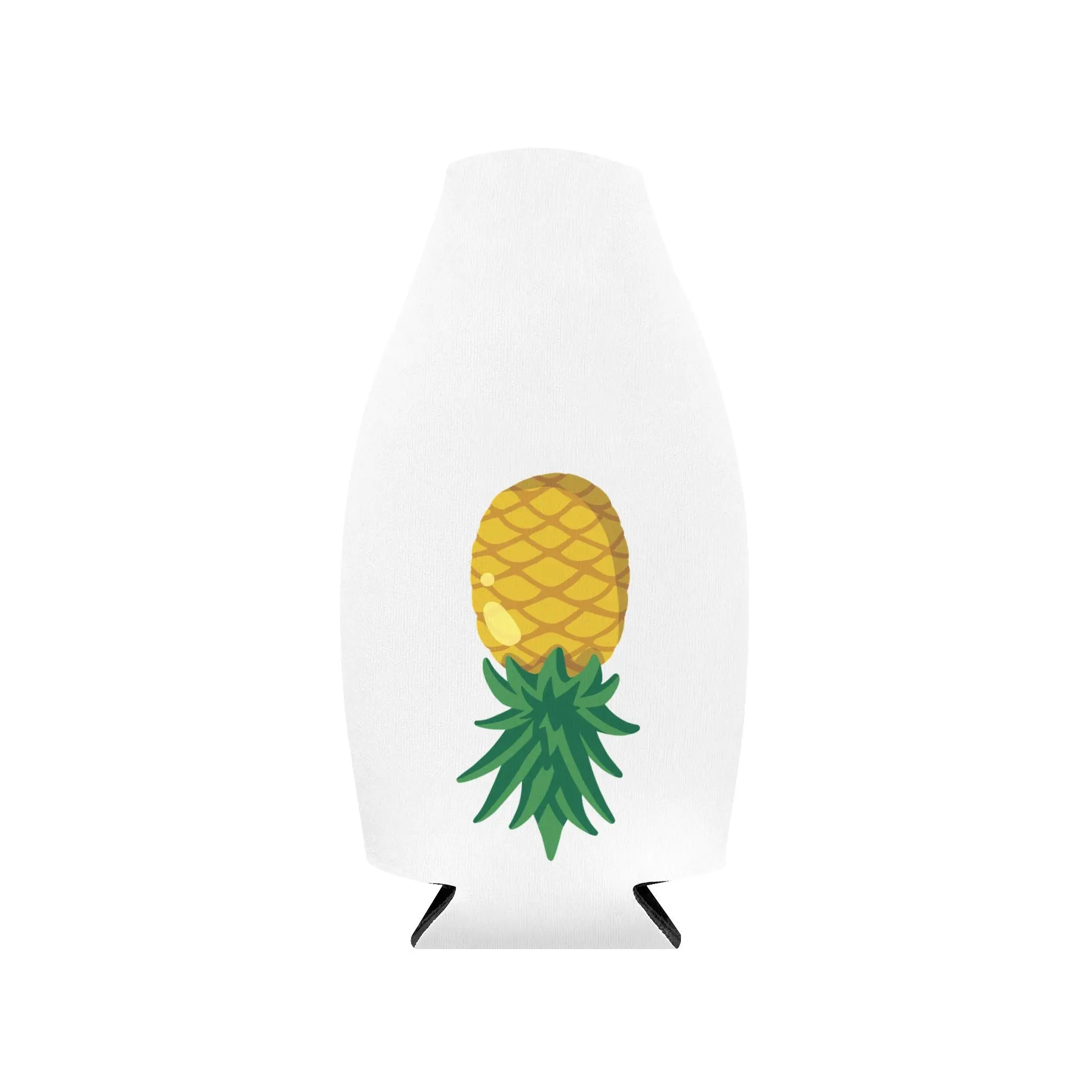 Zip-Up Upside Down Pineapple Bottle Cooler Sleeve