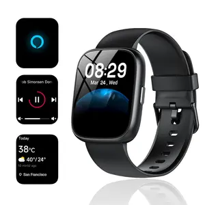 Alexa-Enabled Smartwatch IDW26 – 1.83" HD Display, 120+ Sports Modes, Real-Time Heart & Sleep Tracking, Waterproof, Cross-Platform (Android/iOS) Compatible