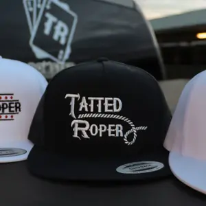 Tatted Roper Brand Embroidered Hat