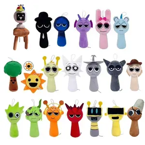 Sprunki Incredibox Plush Toy Oren Simon Soft Stuffed Doll Rhythm Box Game Peripheral Plushie Kids Christmas Gift