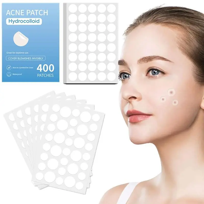 Clear Invisibly Acne Patch, 400/800/1200pcs Gentle & Non-irritating Acne Cover Patch, Skin Care Tool for Women & Men