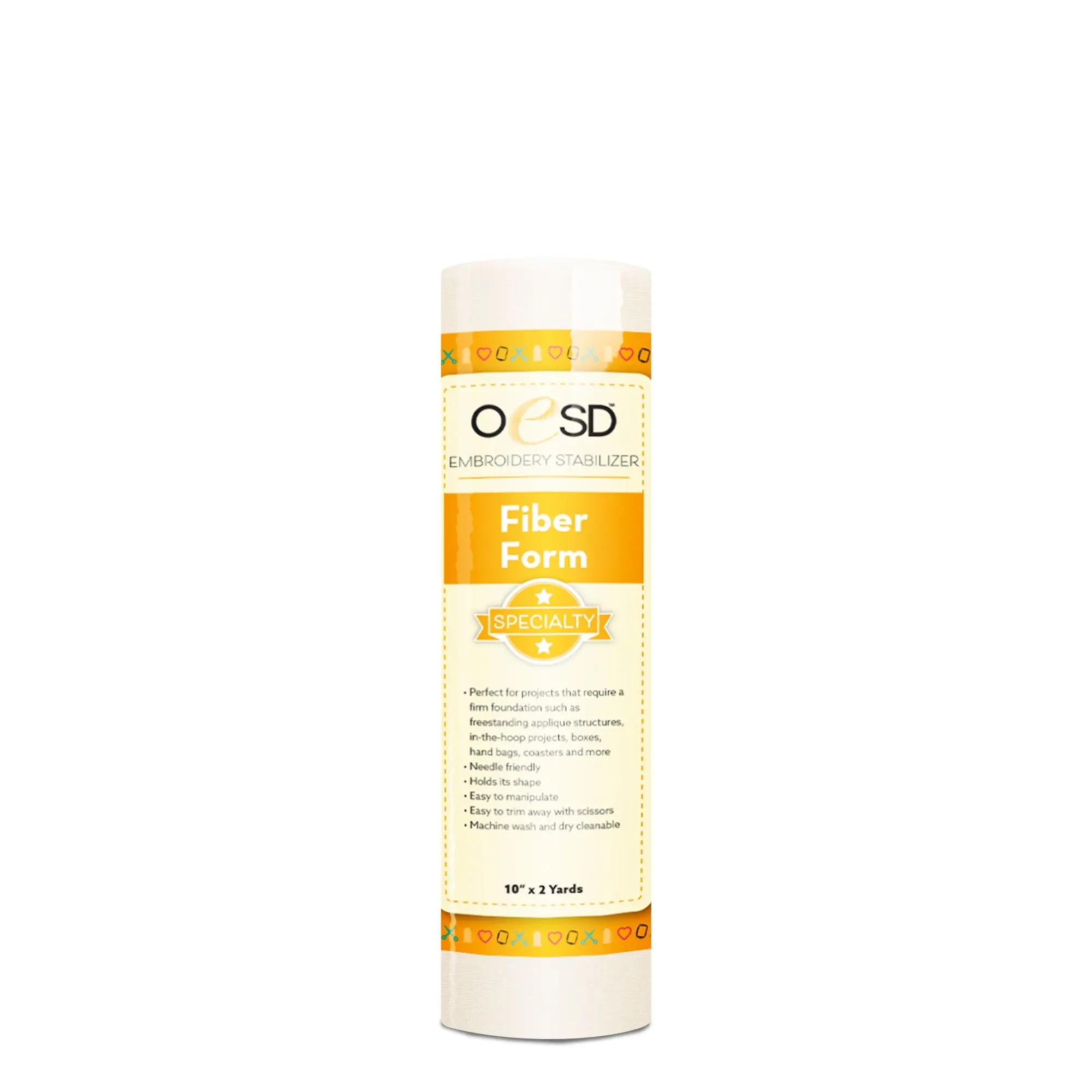 OESD Fiber Form Embroidery Stabilizer 10"x2yd Roll HBFFC43-10