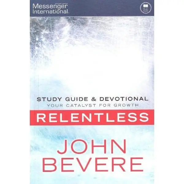USED Book - Relentless - Study Guide and Devotional by John Bevere (Paperback) - english