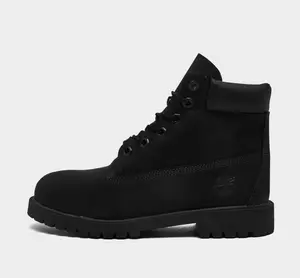 Timberland 6 Inch Premium Waterproof Boot 'Black' Youth / Women's Perfect Fashion Footwear Durable Everyday Wear Closed Toe Shoe