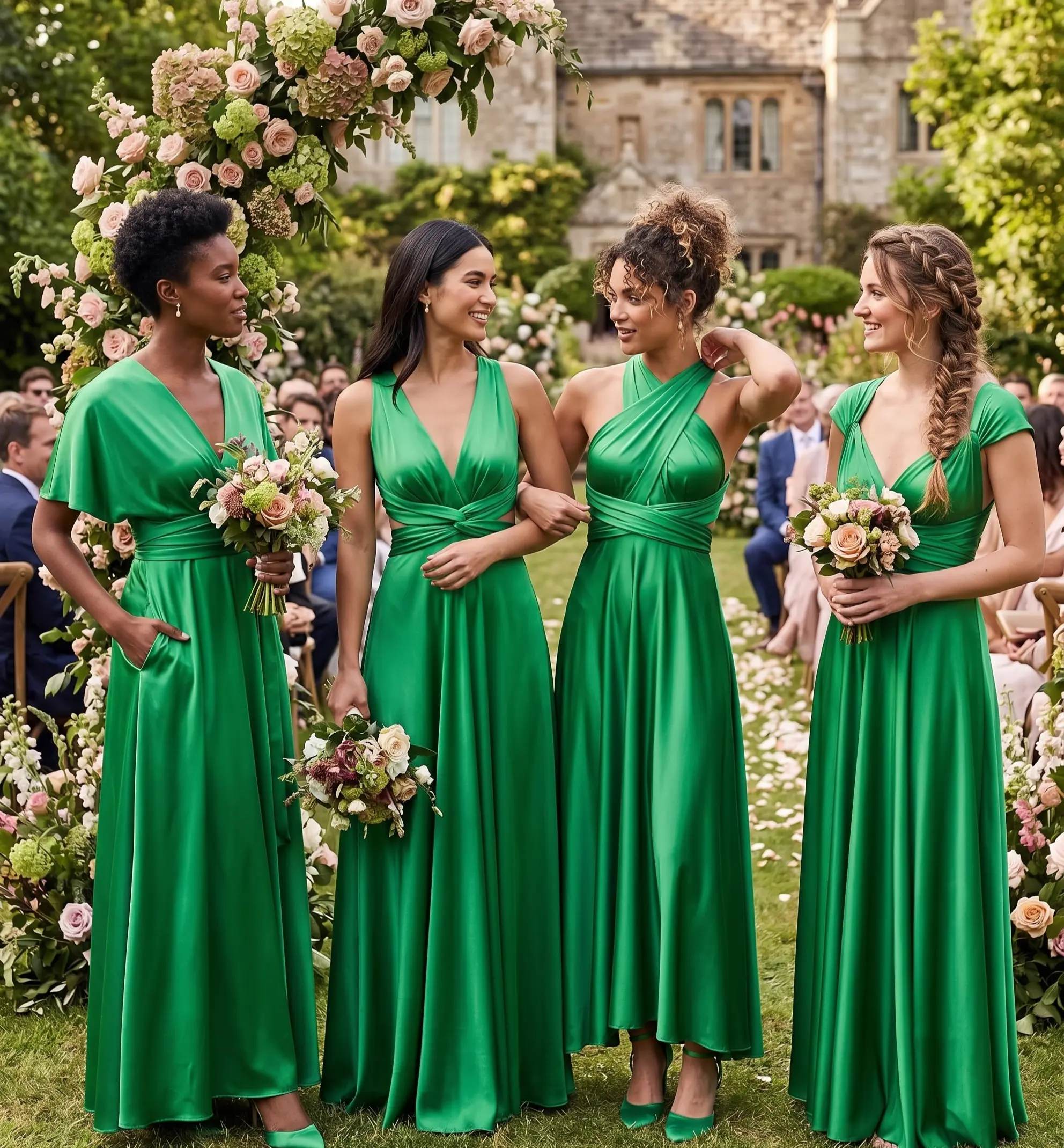 Women’s Multiway Convertible Maxi Dress | Infinity Bridesmaid & Evening Gown– Infinity Long Sleeveless Bridesmaid Dress for Wedding Guest, Formal Evening Gown, Casual Party Dress, Maternity Friendly, Flattering Fit for All Body Types