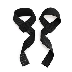 Weightlifting Wrist Straps Strength Training Adjustable Non-Slip Gym Fitness Lifting Strap Wrist Support Grip Band