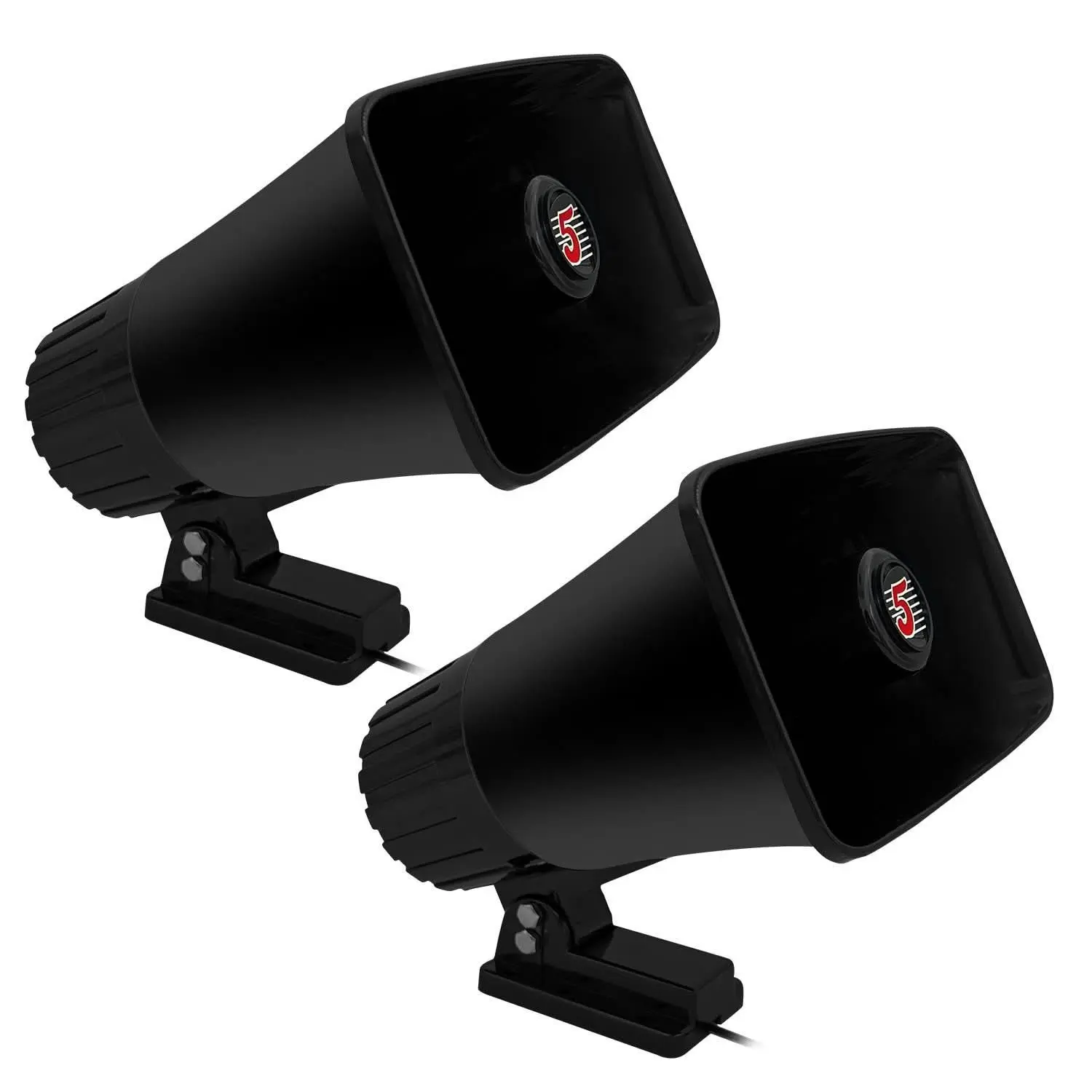 5 Core 8-Inch Mobile Durable 250W Power Horn Speaker, 8Ohm All-Weather Car Audio for Indoor/Outdoor Use