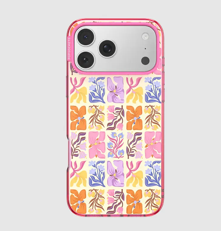 PopSockets Desert Foliage MagSafe Compatible Shockproof Smartphone Casing for iPhone 17 Pro Max - Protective Cellphone Tech Accessory, Protector, Magsafe Accessories-Ready Cover