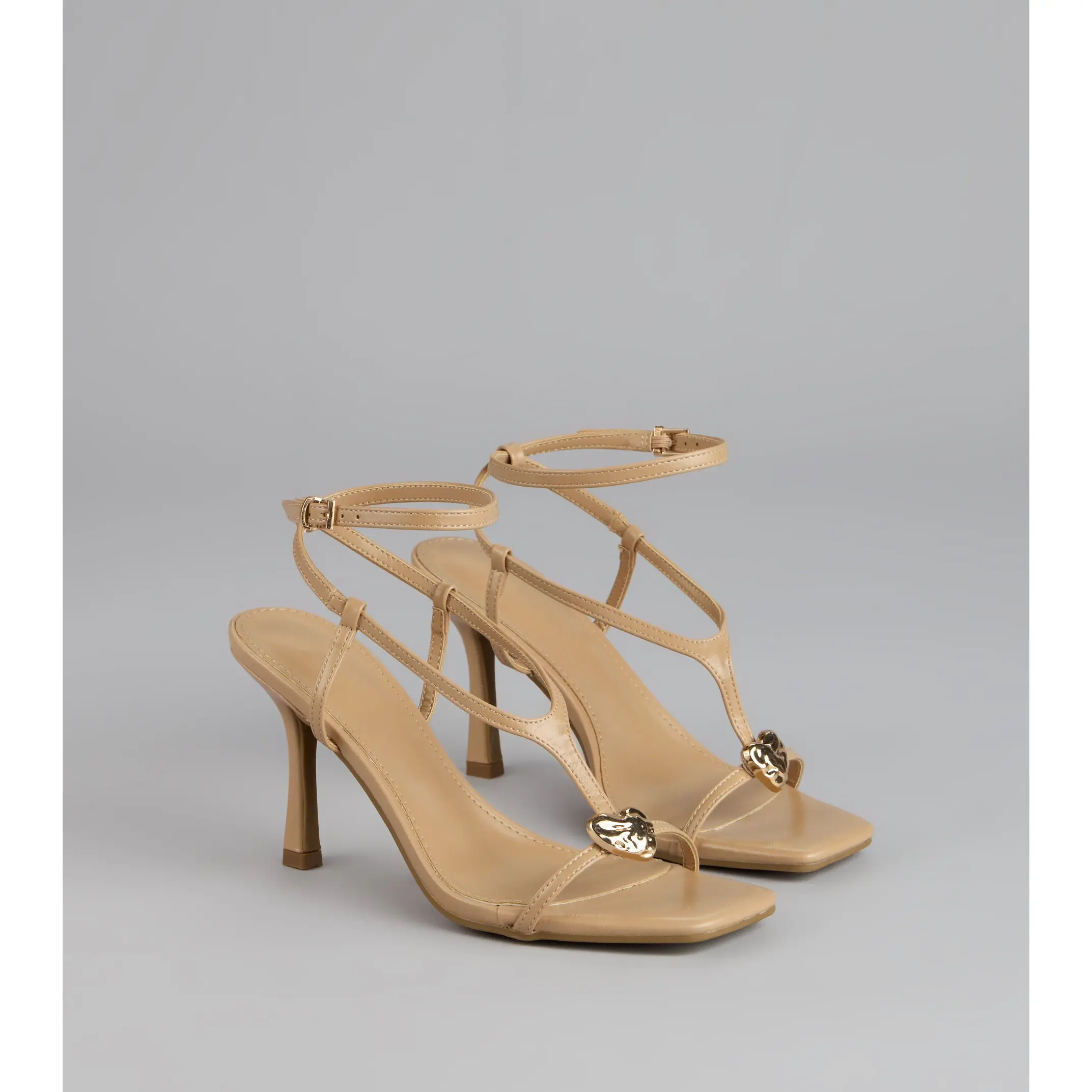 Evening Edit Strappy Stiletto Heels Evening Edit Strappy Stiletto Heels