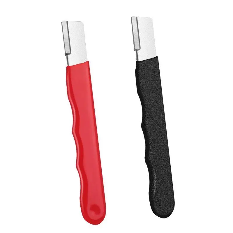 【Summer Sale Deals】Professional Kitchen Knife & Portable Garden Scissors Sharpener. Precision Edge Hand Blade Grinding Stone Tool. Compact Multi-Purpose Pruning Shears Cutter & Home Sharpening Gadget (Random Color).