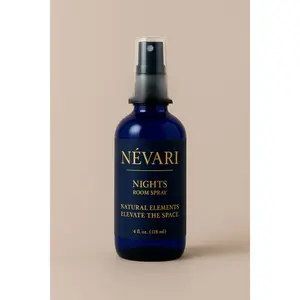 Névari Nights Room Spray - Tropical Night Aroma with Sweet Pineapple & Coconut - Vegan Cruelty-Free Paraben-Free - 4 fl oz Air Freshener Fragrance Perfume Scented
