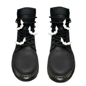 Vampire Bats Black Custom Lace Accessories For Boots