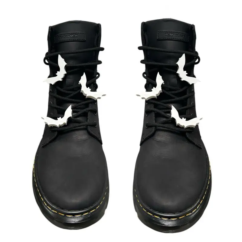 Vampire Bats Black Custom Lace Accessories For Boots