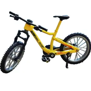 Mini alloy bicycle, the perfect tabletop ornament for collectors, an ideal gift for those aged 14 and above, and a unique decoration for offices and homes