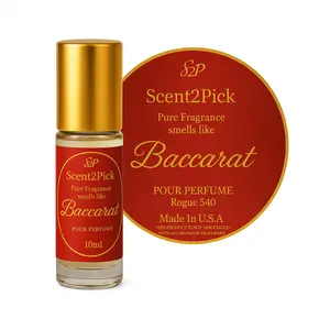 ROUGE & ROLL-ON SCENT OIL - 10ml Alcohol-Free Long-Lasting Oil-Based Fragrance in Travel-Friendly Roller Bottle