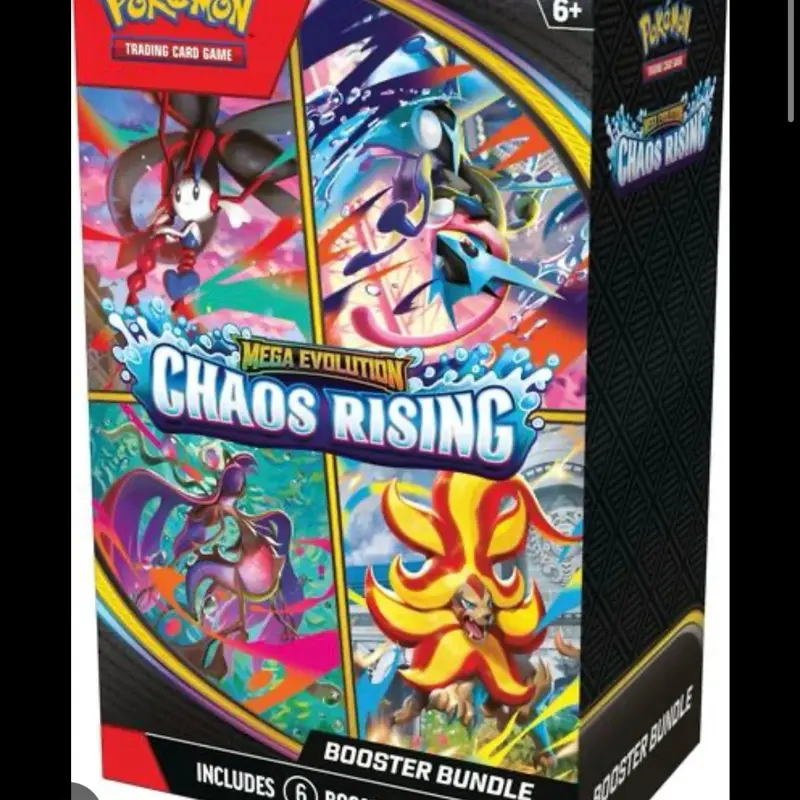 Chaos Rising Non-Sports Trading Card Booster Bundle, Collectibles & Trading Card Accessories Pack