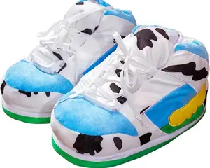 [All Season Use] Chunky Dunk Slippers for Men and Women designer shoes - Stylish Fuzzy Slippers - Universal Fit - Breathable & Lightweight Feel