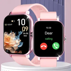Smart Watch with Wireless Calling, Multi-Sport Modes, Call & Message Alerts, Custom Wallpaper, Compatible with iOS/android, Digital Smart Watch