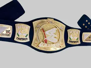 World Heavyweight Wrestling Spinner Championship Belt Replica Adult Size 4MM Belt