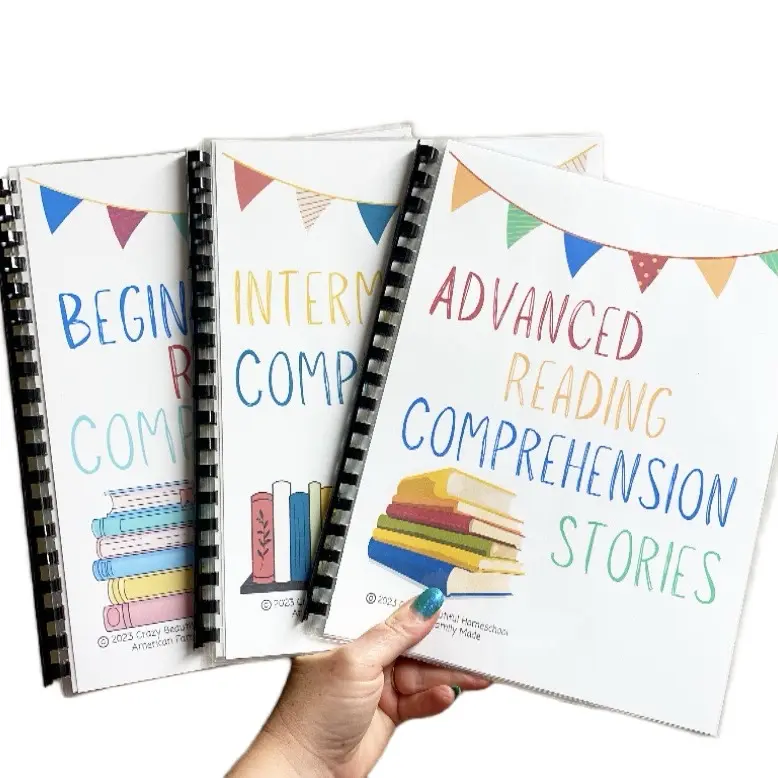 Comprehension stories 3 BOOK BUNDLE. Beginner, intemediate and advanced.