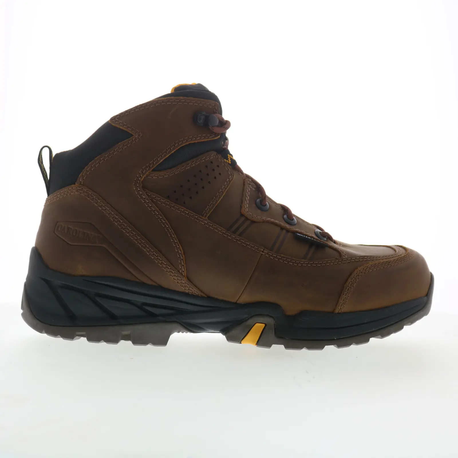 Carolina 5" Steel Toe Waterproof Hiker Mens Brown Wide Work & Safety Boots