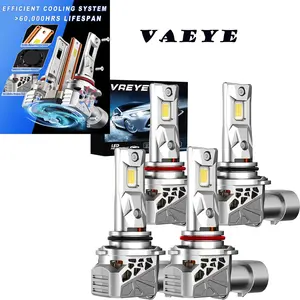 9005/HB3 High Beam + 9006/HB4 Low Beam LED Headlights Bulbs 6000K  keruidaglobal (140)