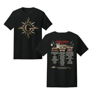 Rocklahoma XX 2026 Anniversary Lineup Graphic T-Shirt USA – Godsmack Logo Double Sided Rock Festival Tee Men Women Tops