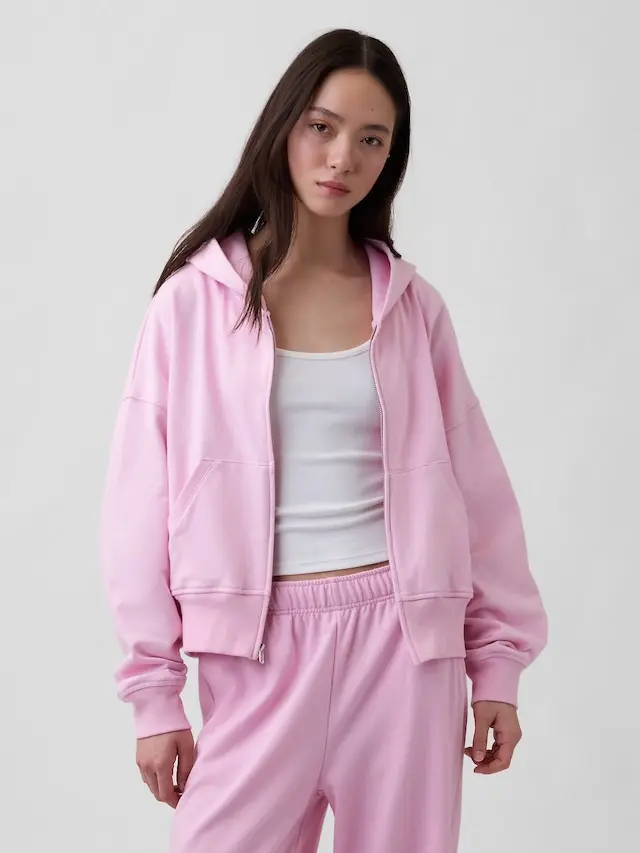 Gap Women's VintageSoft Terry Zip Hoodie Gap Women's VintageSoft Terry Zip Hoodie