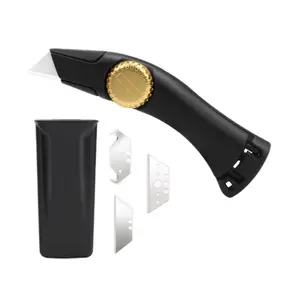 1 Fixed-blade roof knife with a black blade, Stainless Steel Tools Outdoor Multifunctional Tools