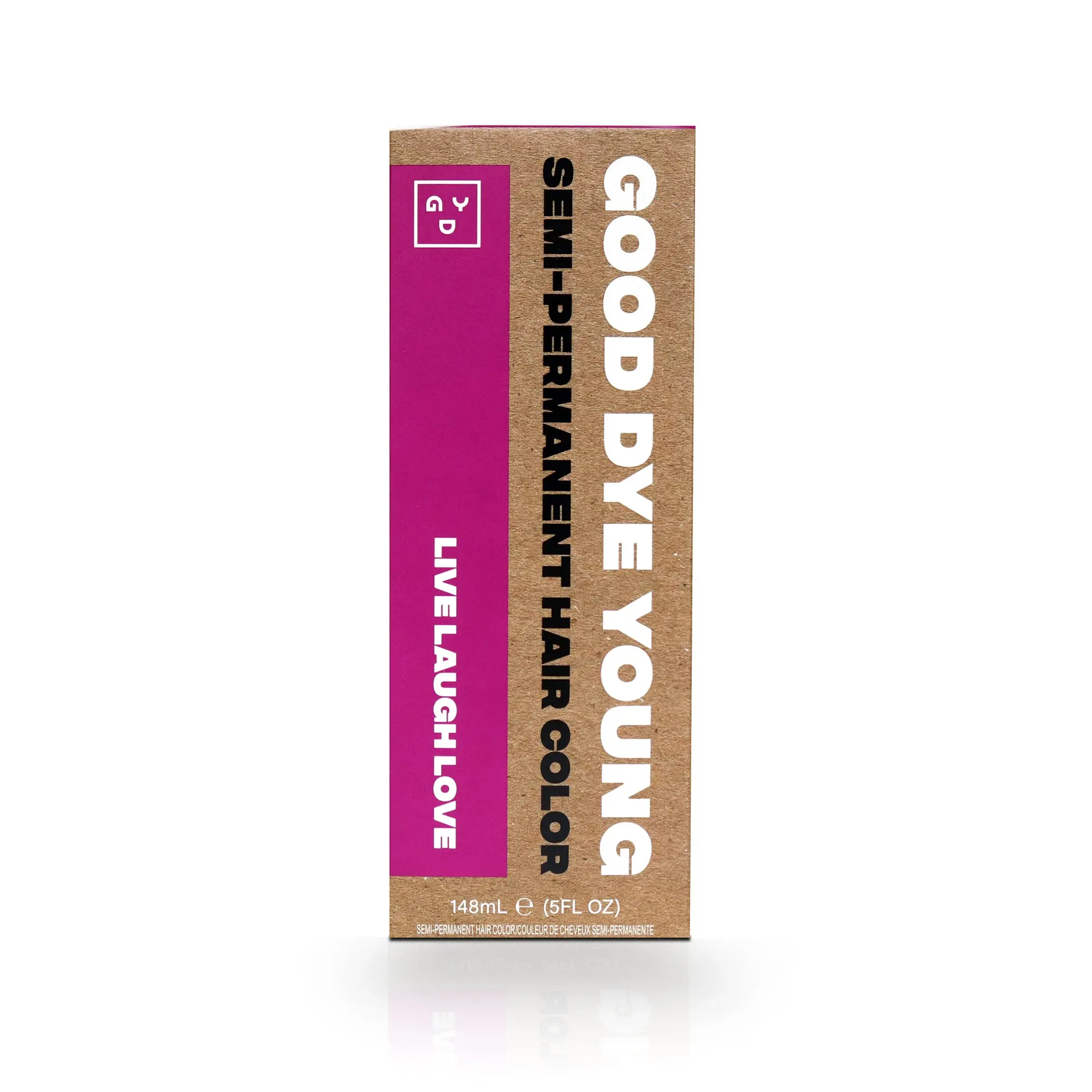 Magenta Semi-Permanent Hair Dye – Good Dye Young Live Laugh Love | Vegan, Cruelty-Free, Non-Damaging, Conditioning Formula | 16–24+ Washes