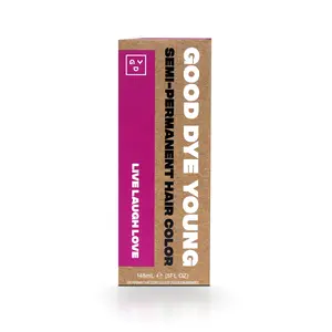 Good Dye Young Live Laugh Love 5 oz True Magenta Semi-Permanant Hair Dye Lasts 16-24 Washes Vegan Cruelty-Free Haircare