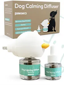 Safe Pheromone Dog Calming Diffuser – Plug-In Anxiety & Stress Relief Aid, Puppy Safe & Ideal for Home Calm Environment (1–3 Pack)