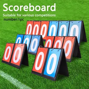 Multi-Digit Desktop Scoreboard, Detachable Design No Battery Required, Indoor Outdoor Basketball Tennis Sports Competition